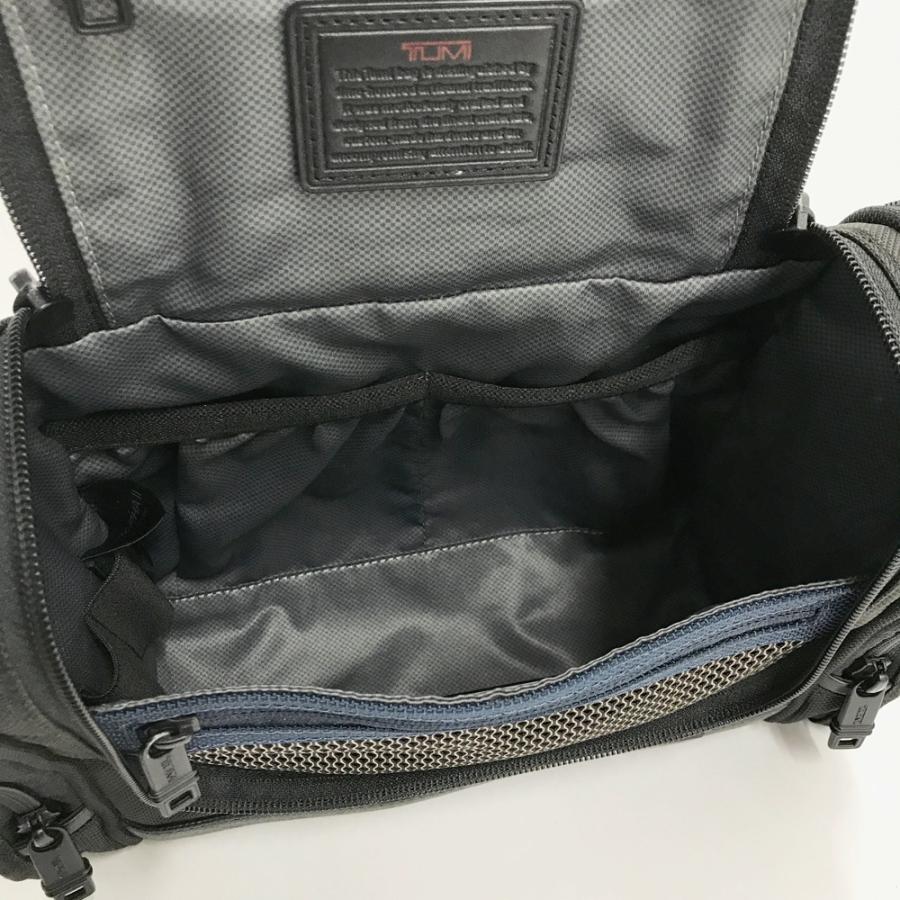 TUMI 22191DH トラベルポーチ トラベルバッグ 【未使用】 TUMI トゥミ 22191DH ハンギングトラベルキットポーチ ブラック系