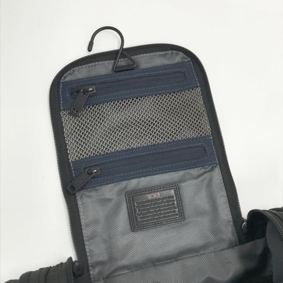 TUMI トゥミ 22191DH ハンギングトラベルキットポーチ ブラック系