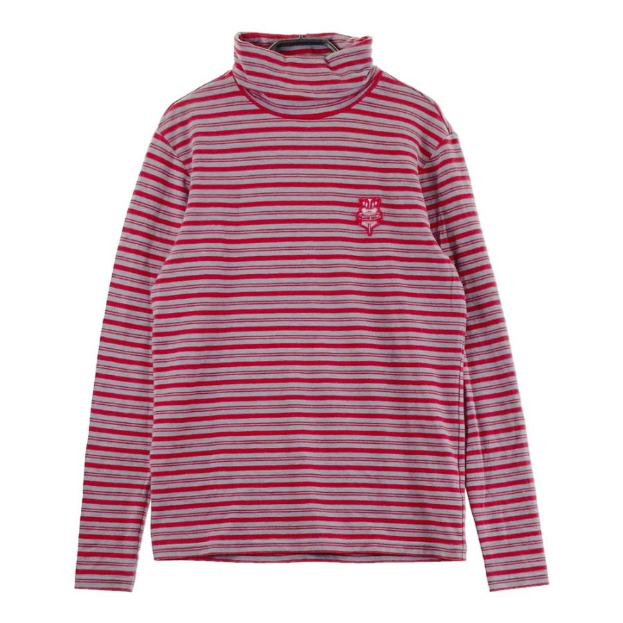 サイズ：S BEAMS GOLF ビームスゴルフ  タートルネック 長袖Tシャツ ボーダー柄 グレー系 [240101673448] ゴルフウェア メンズ ストスト BEAMS GOLF（ビームス ゴルフ） タートルネック 長袖Tシャツ ボーダー