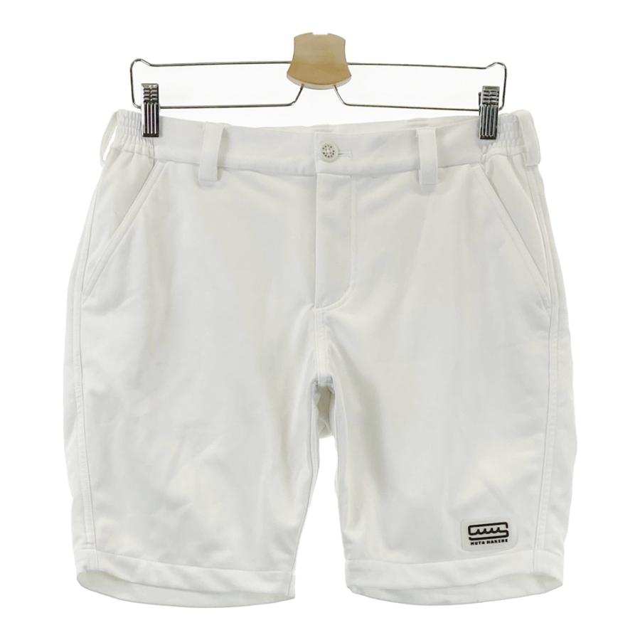 muta marine golf ゴルフ ハーフパンツ メンズ 白 総柄 MUTA MARINE ムータマリン ハーフパンツ ホワイト系 5 ゴルフウェア