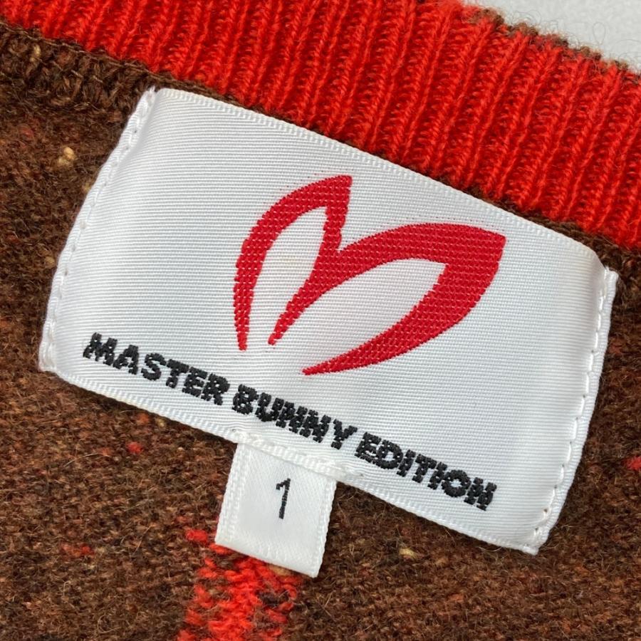 MASTER BUNNY EDITION マスターバニーエディション  カシミヤ ニットセーター  ブラウン系 1 ゴルフウェア レディース_2