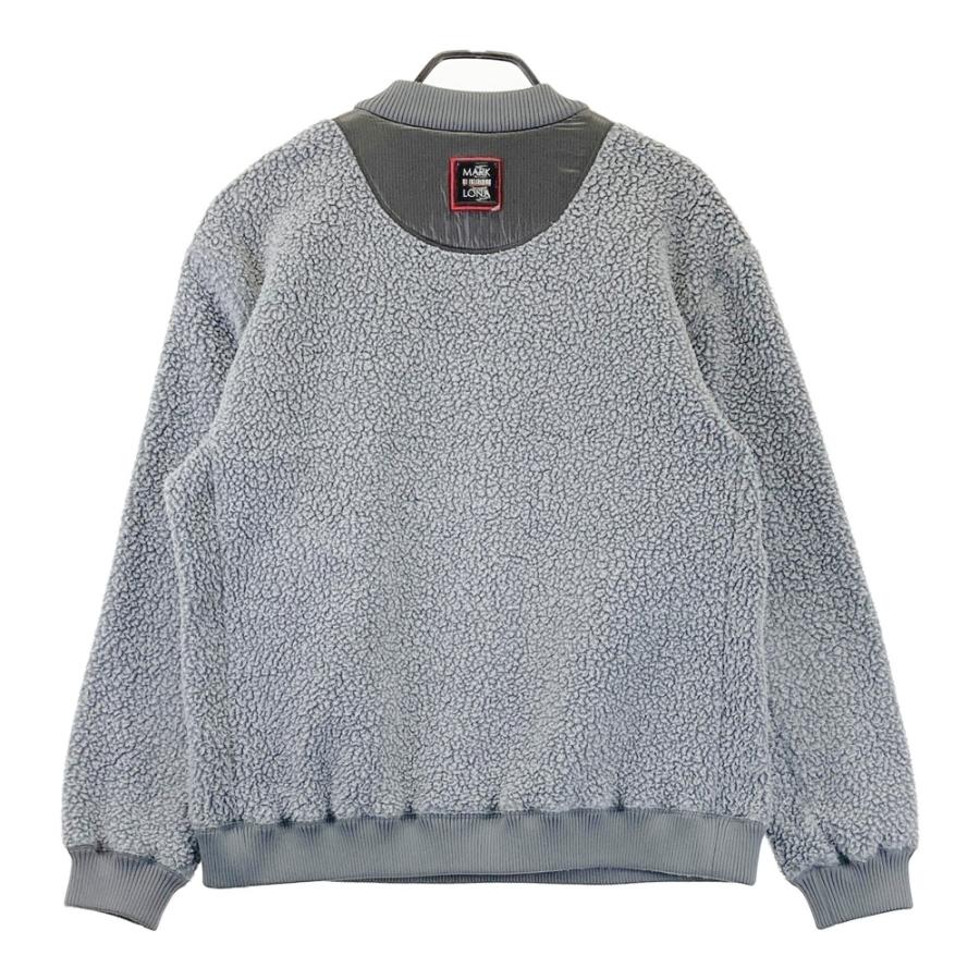 MARK&LONA ボアブルゾン MARK&LONA マークアンドロナ ボア ブルゾン グレー系 48 ゴルフウェア