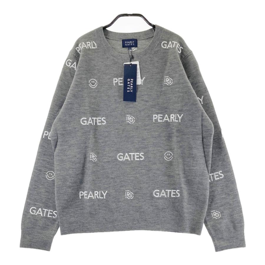 新品】PEARLY GATES パーリーゲイツ ウール混 ニットセーター ニコ 