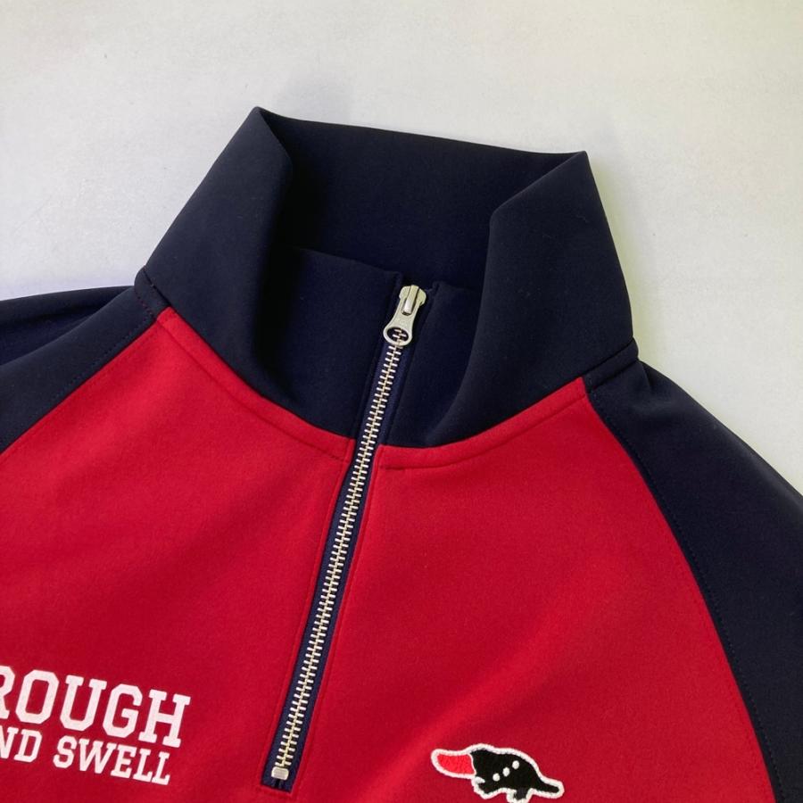 美品‼️ ROUGH&SWELL メンズ　M ROUGH&SWELL ラフアンドスウェル 2024年モデル ハーフジップ