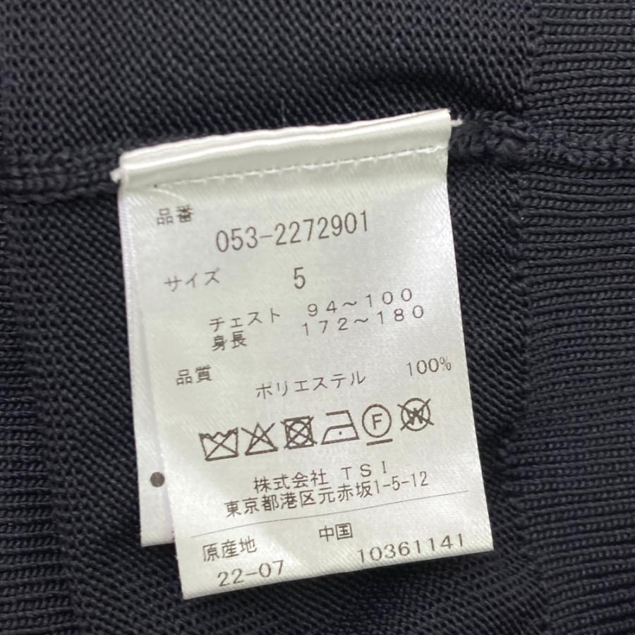 PEARLY GATES パーリーゲイツ ニット ジップジャケット ネイビー系 5 ゴルフウェア メンズ_5