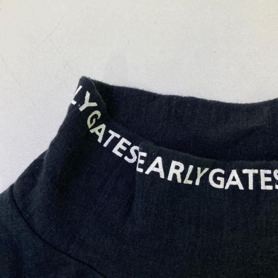 サイズ：5 PEARLY GATES パーリーゲイツ 2024年モデル ハイネック 長袖Tシャツ  ネイビー系 [240101674902] ゴルフウェア メンズ ストスト PEARLY GATES パーリーゲイツ 2024年モデル ハイネック 長袖Tシャツ