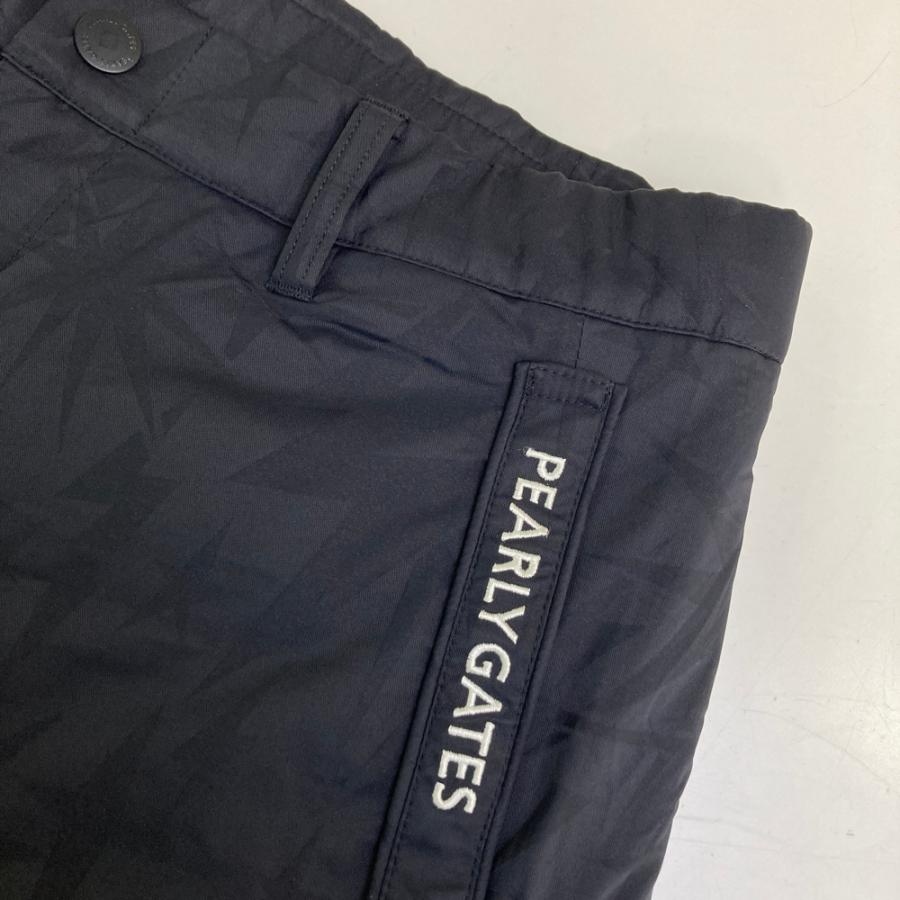 PEARLY GATES パーリーゲイツ 2024年モデル 中綿 ロングパンツ 総柄 ネイビー系 5 ゴルフウェア メンズ_3