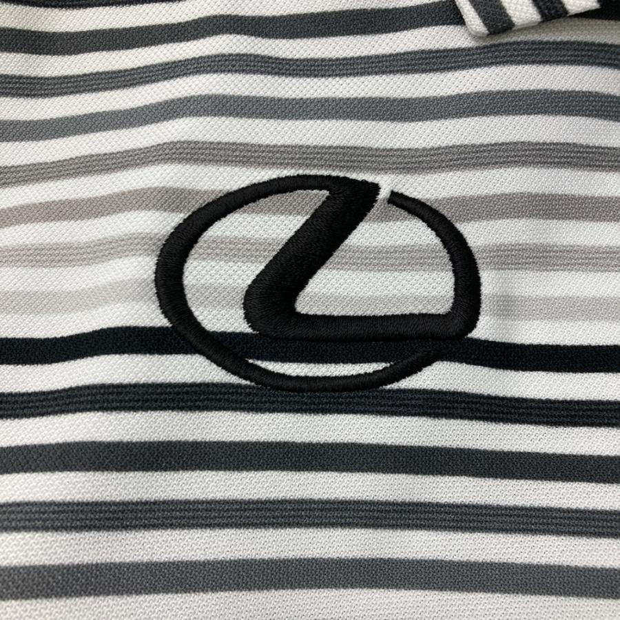 SRIXON スリクソン by DESCENTE × LEXUS 刺繍入り 半袖ポロシャツ