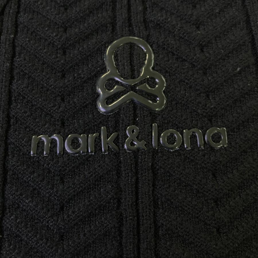 MARK&LONA タートルネックセーター ブラック 【公式通販】