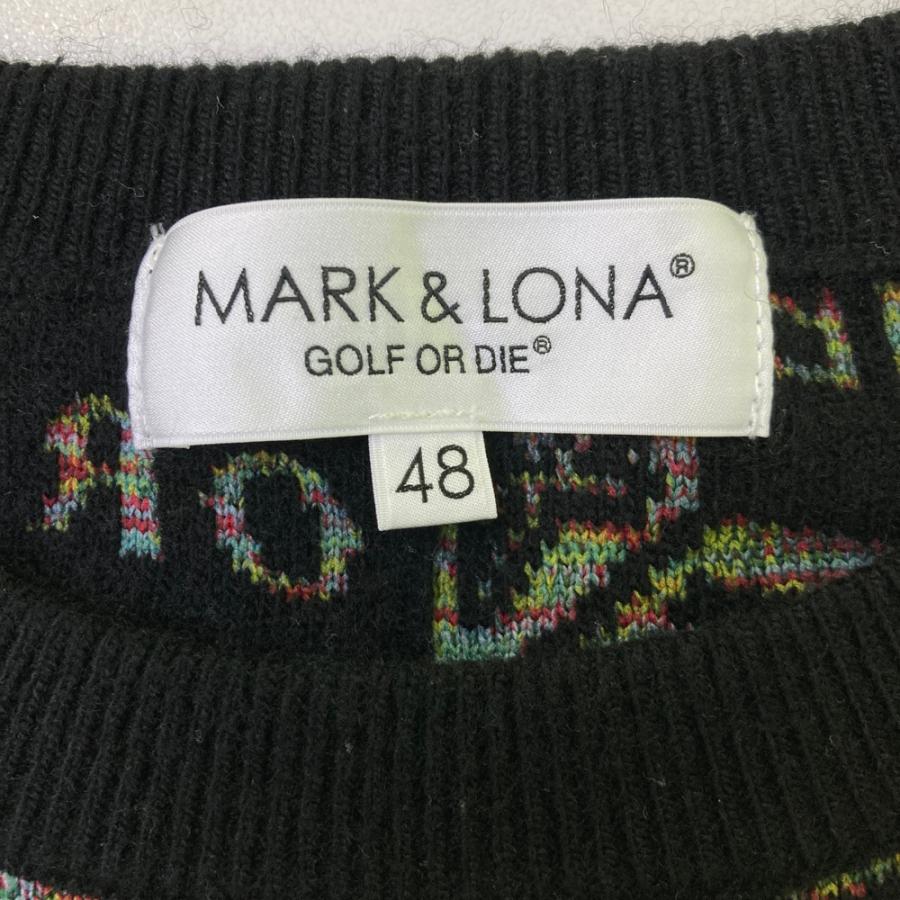 MARK&LONA（マークアンドロナ） 2025年 ニットセーター ブラック系 48