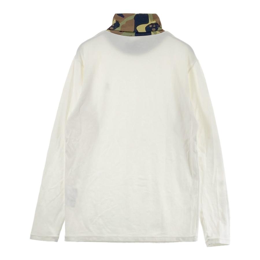 MARK&LONA マークアンドロナ タートルネック 長袖Tシャツ ホワイト系 