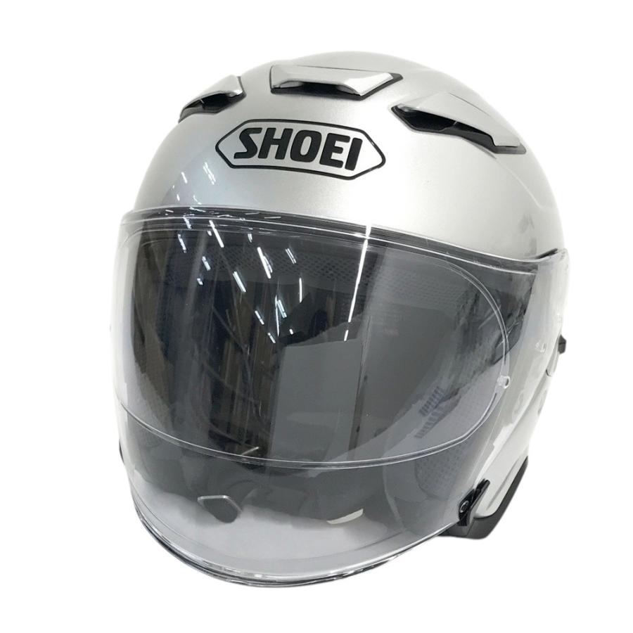 SHOEI ショウエイ J-Cruise2 ジェットヘルメット　XL サイズ SHOEI ショウエイ J-CRUISE2 ジェットヘルメット シルバー系 XL バイク