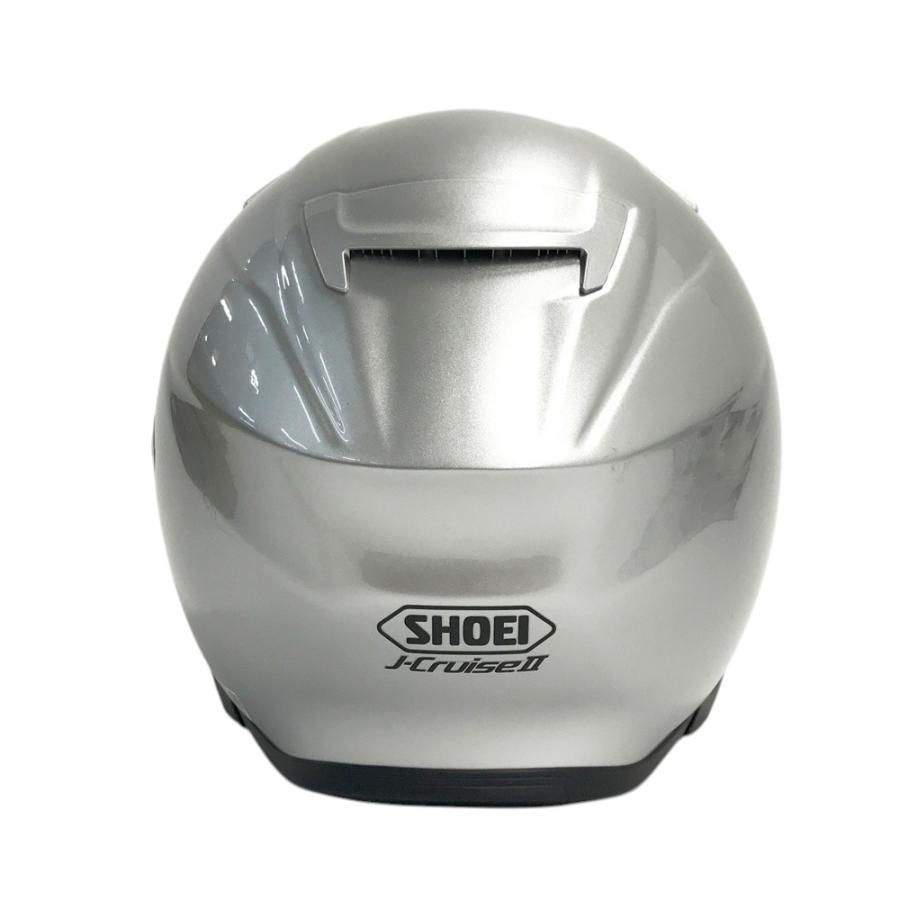 レトロ、SHOEI ジェットヘルメット シルバー SHOEI ショウエイ J-CRUISE2 ジェットヘルメット シルバー系 XL バイク