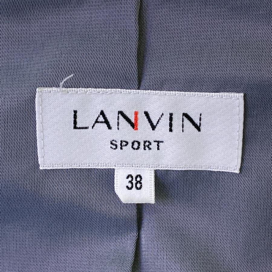サイズ：38 LANVIN SPORT ランバン スポール  裏地付 起毛 ジップパーカー  ホワイト系 [240101675606] ゴルフウェア レディース ストスト LANVIN SPORT（ランバンスポール） ランバン スポール 裏地付 起毛