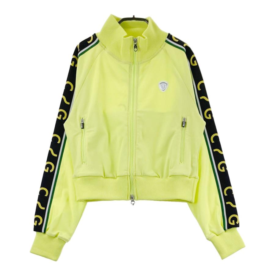 サイズ：1 CPG GOLF シーピージーゴルフ 1103-24116 トラックジャケット  イエロー系 [240101675928] ゴルフウェア レディース ストスト CPG GOLF シーピージーゴルフ 1103-24116 トラックジャケット イエロー