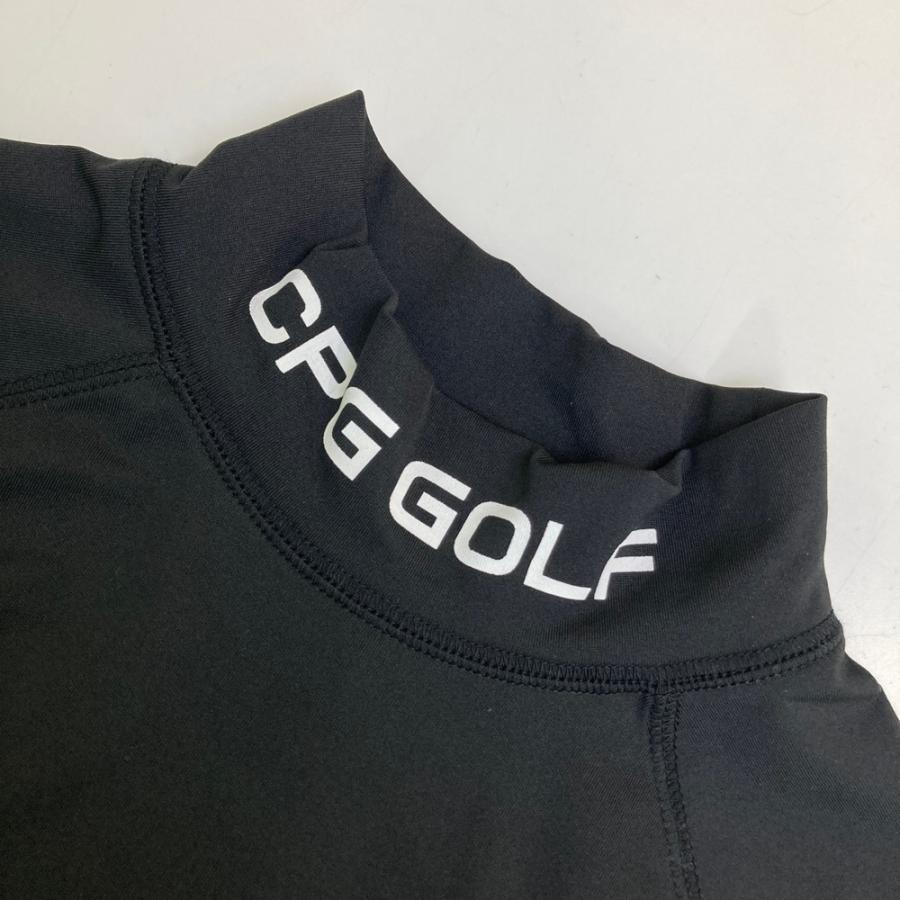CPG GOLF 長袖モックネック ※ブラック CPG GOLF 【新品】CPG GOLF シーピージーゴルフ 1109-25125 長袖モック