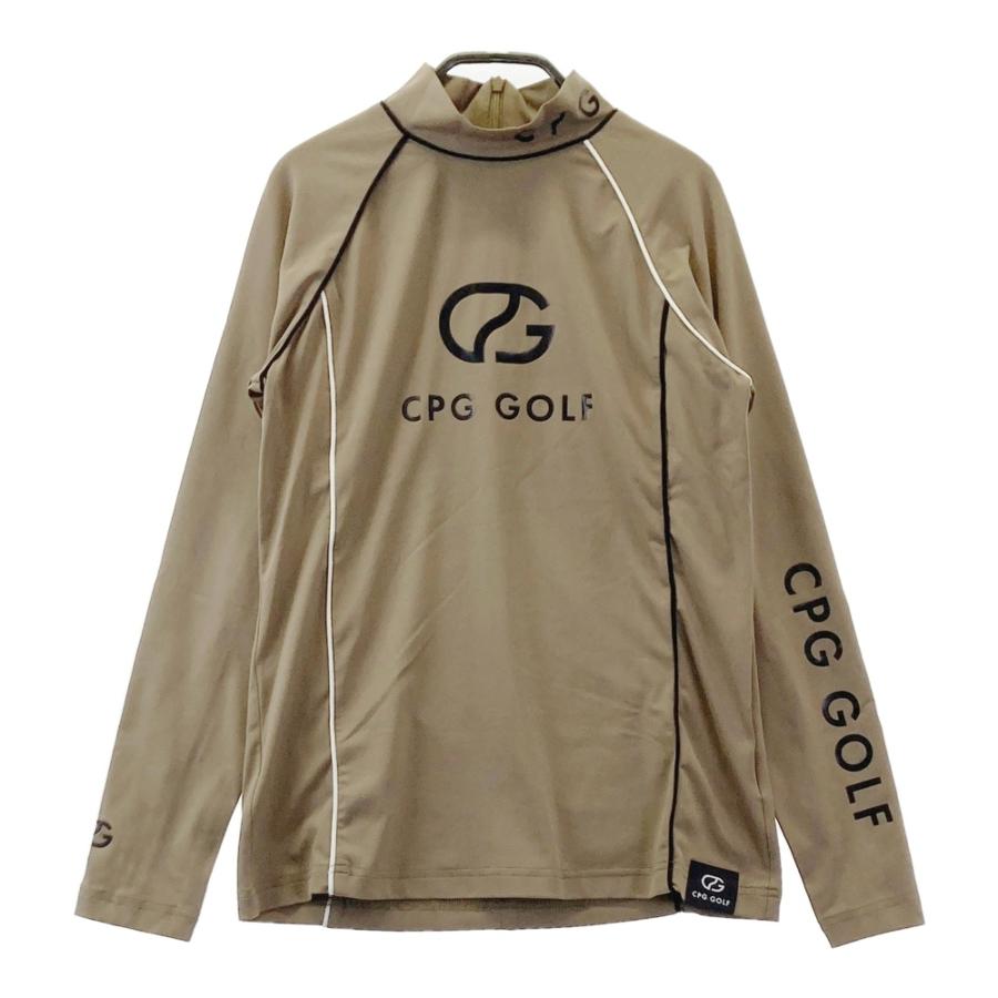 新品】CPG GOLF シーピージーゴルフ 1109-24101 長袖モックネックT 