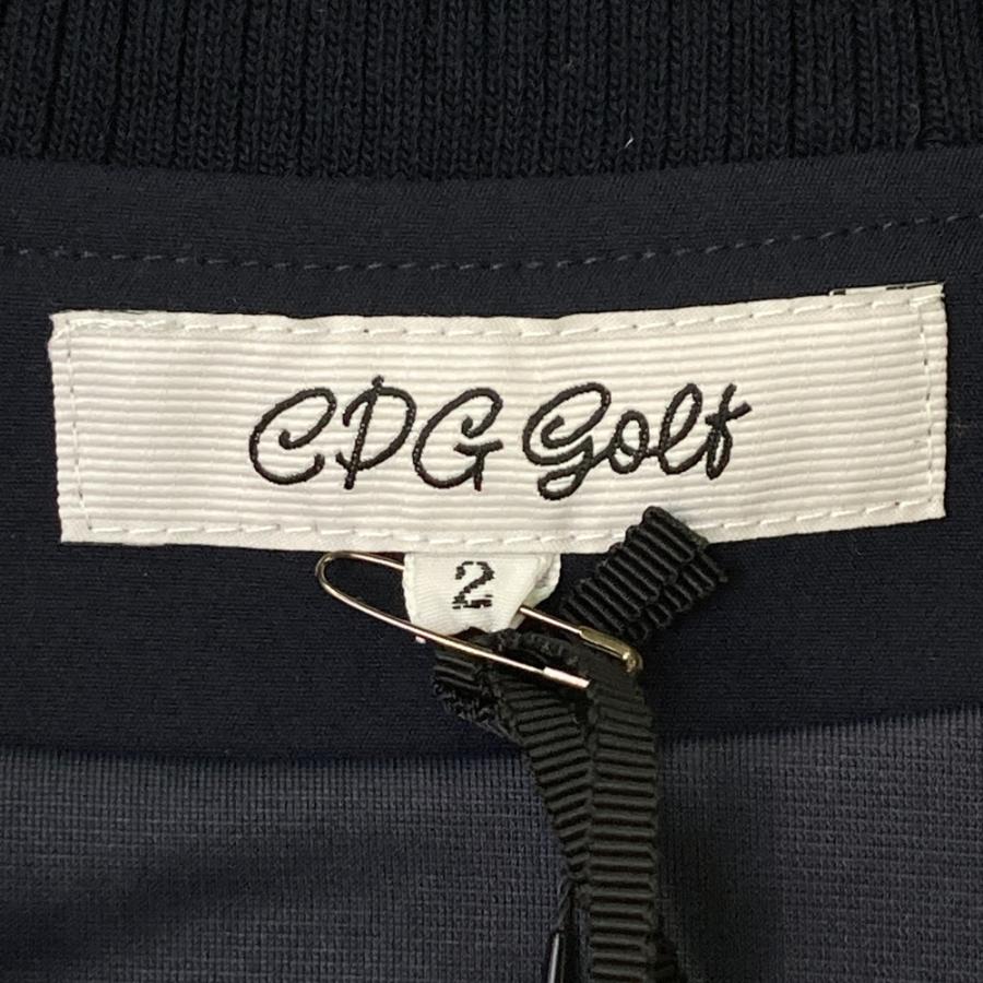 CPG GOLF シーピージーゴルフ 1207-25229 ノースリーブワンピース  ネイビー系 2 ゴルフウェア レディース_4