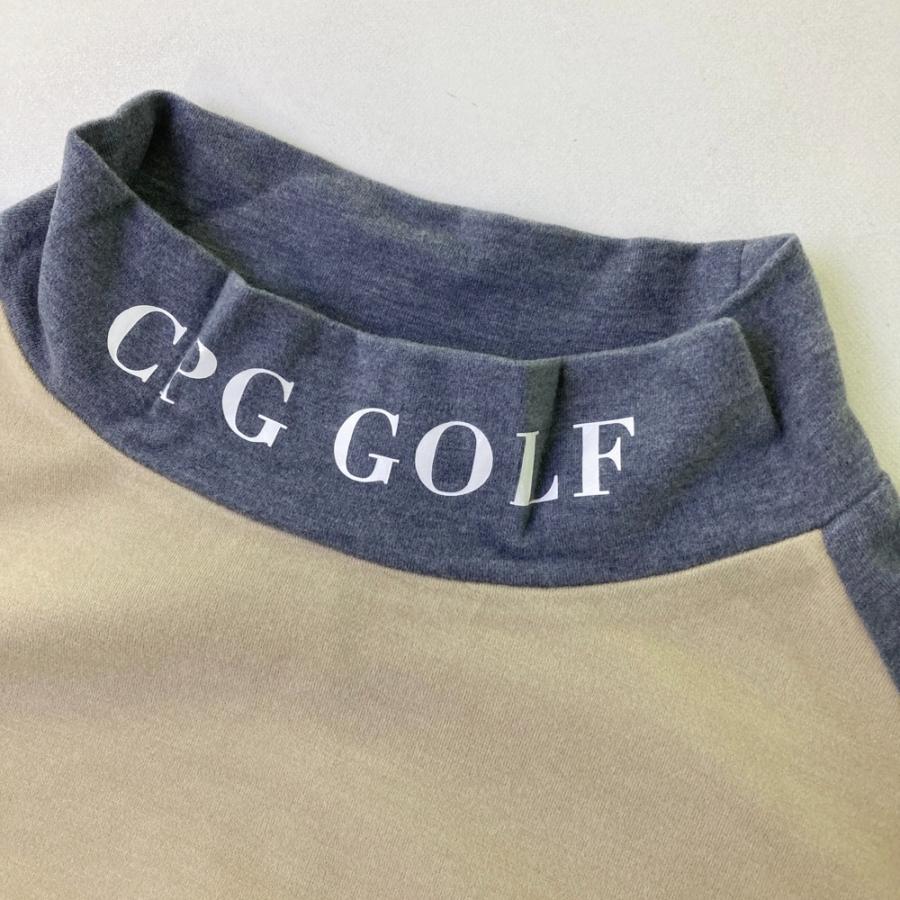 新品】CPG GOLF シーピージーゴルフ 2109-24210 長袖モックネックT