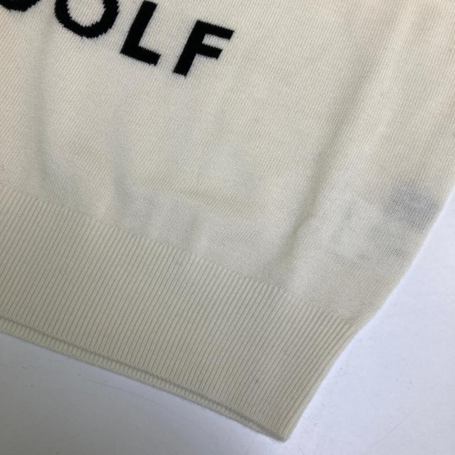 【新品】CPG GOLF シーピージーゴルフ 2309-24215 ニット セーター  ホワイト系 4 ゴルフウェア メンズ_4