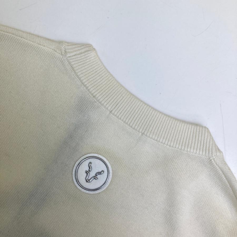 【新品】CPG GOLF シーピージーゴルフ 2309-24215 ニット セーター  ホワイト系 4 ゴルフウェア メンズ_5
