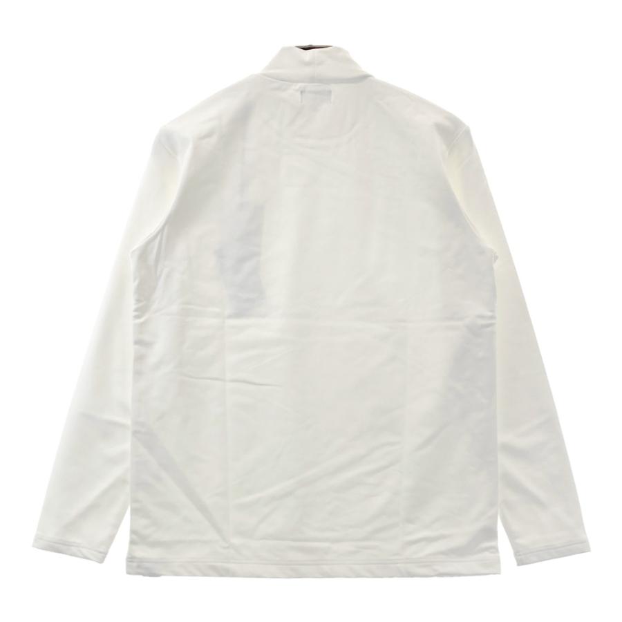 サイズ：3 CPG GOLF シーピージーゴルフ 2109-24201 長袖モックネックTシャツ  ホワイト系 [240101676346] ゴルフウェア メンズ ストスト 新品】CPG GOLF シーピージーゴルフ 2109-24201 長袖モックネックT