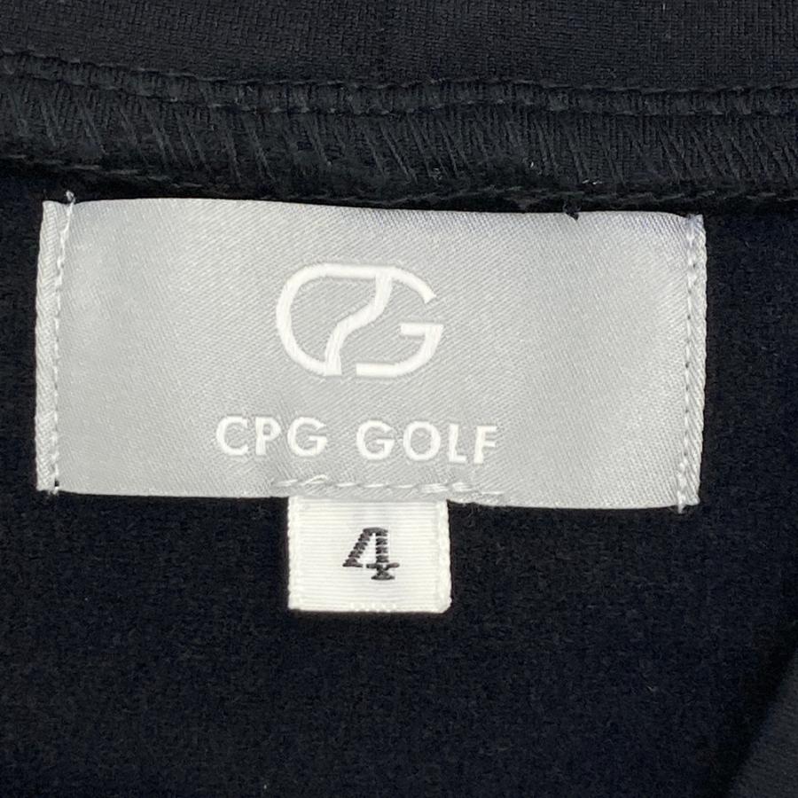 サイズ：4 CPG GOLF シーピージーゴルフ 2109-24201 長袖モックネックTシャツ  ブラック系 [240101676353] ゴルフウェア メンズ ストスト 新品】CPG GOLF シーピージーゴルフ 2109-24201 長袖モックネックT