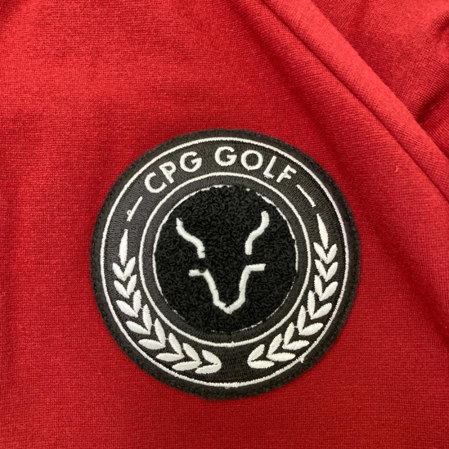 サイズ：3 CPG GOLF シーピージーゴルフ 2103-24211 ボンバージャケット  レッド系 [240101676378] ゴルフウェア メンズ ストスト CPG GOLF 【新品】CPG GOLF シーピージーゴルフ 2103-24211 ボンバー