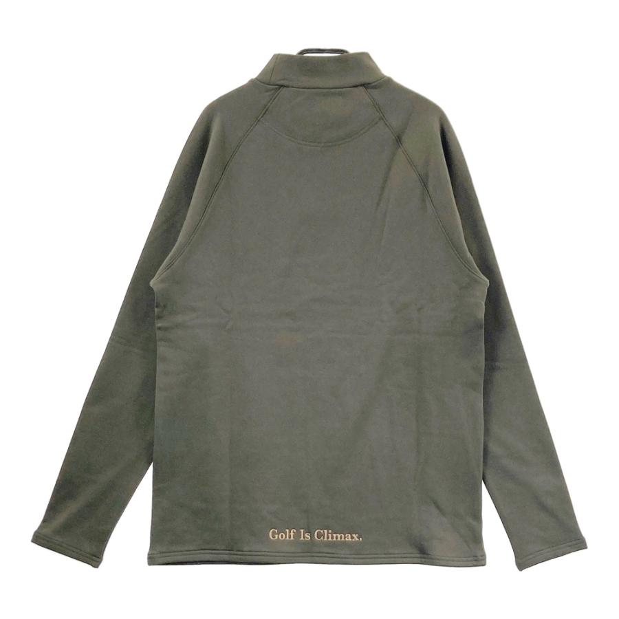 サイズ：5 CPG GOLF シーピージーゴルフ 2109-25285 長袖モックネックTシャツ  カーキ系 [240101676466] ゴルフウェア メンズ ストスト CPG GOLF 【新品】CPG GOLF シーピージーゴルフ 2109-25285 長袖モック