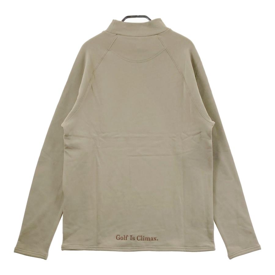 サイズ：3 CPG GOLF シーピージーゴルフ 2109-25285 長袖モックネックTシャツ  ベージュ系 [240101676468] ゴルフウェア メンズ ストスト 新品】CPG GOLF シーピージーゴルフ 2109-25285 長袖モックネックT