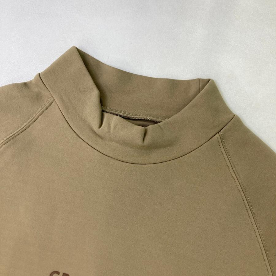 サイズ：5 CPG GOLF シーピージーゴルフ 2109-25285 長袖モックネックTシャツ  ベージュ系 [240101676470] ゴルフウェア メンズ ストスト 新品】CPG GOLF シーピージーゴルフ 2109-25285 長袖モックネックT