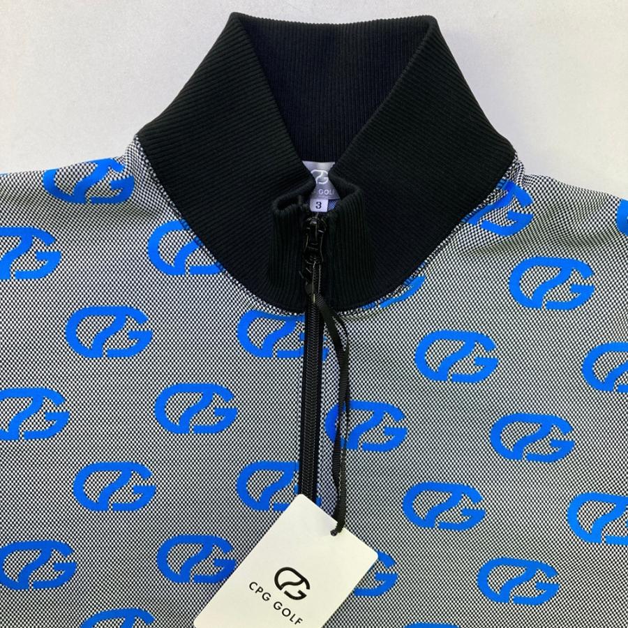 サイズ：3 CPG GOLF シーピージーゴルフ 2103-25123 トラックジャケット  ブラック系 [240101676497] ゴルフウェア メンズ ストスト CPG GOLF 【新品】CPG GOLF シーピージーゴルフ 2103-25123 トラック