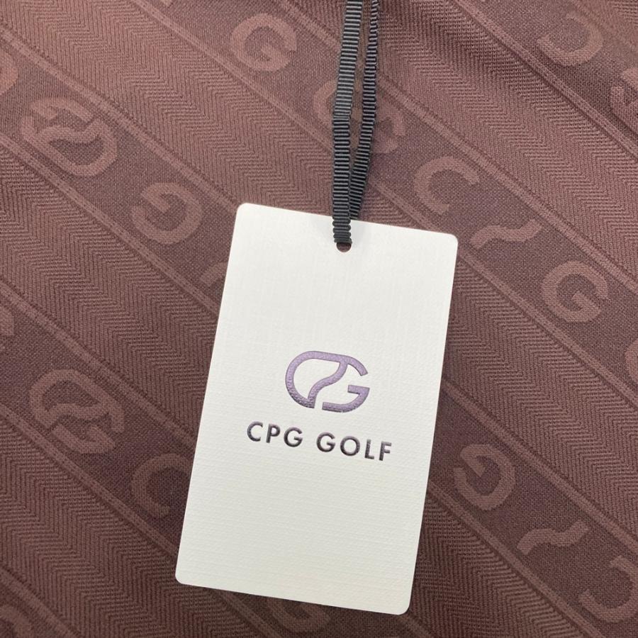 サイズ：4 CPG GOLF シーピージーゴルフ 2109-24203 長袖モックネックTシャツ  ホワイト系 [240101676520] ゴルフウェア メンズ ストスト CPG GOLF 【新品】CPG GOLF シーピージーゴルフ 2109-24203 長袖モック