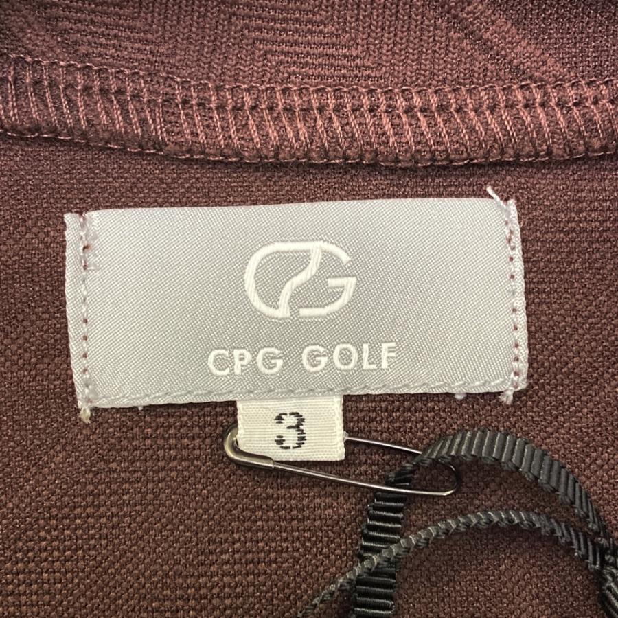 CPG GOLF 【新品】CPG GOLF シーピージーゴルフ 2109-24203 長袖モック