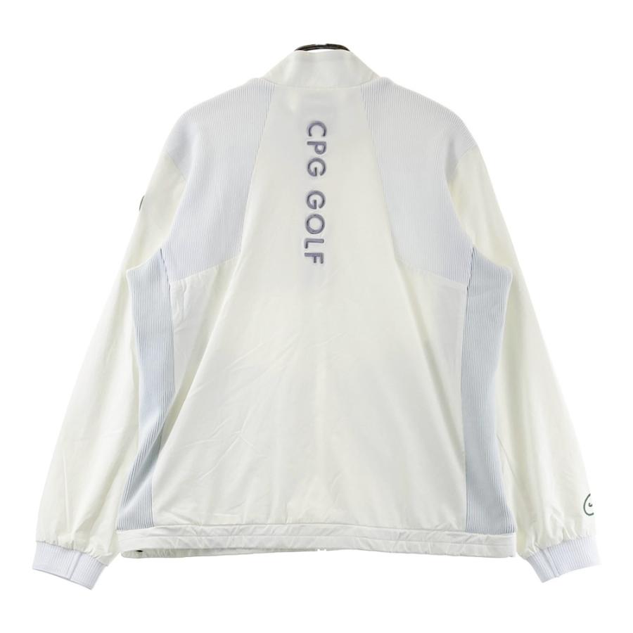 【新品】CPG GOLF シーピージーゴルフ 2103-25245 ブルゾン ホワイト系 3 ゴルフウェア メンズ_1