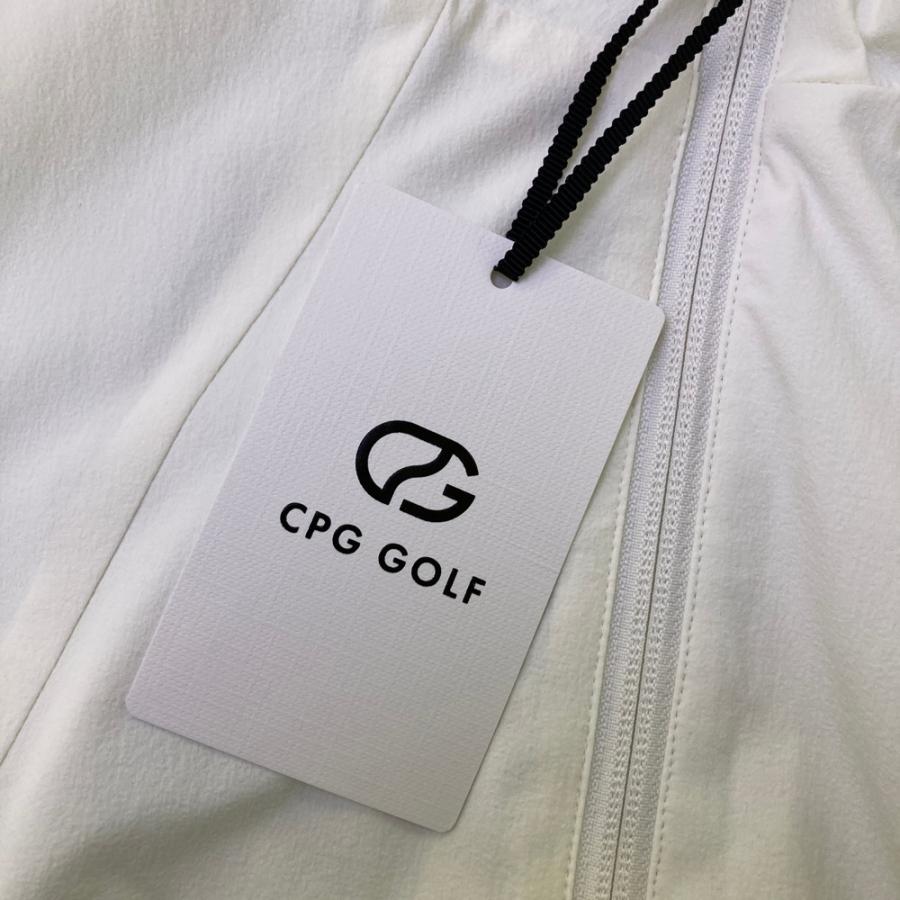 【新品】CPG GOLF シーピージーゴルフ 2103-25245 ブルゾン ホワイト系 3 ゴルフウェア メンズ_2