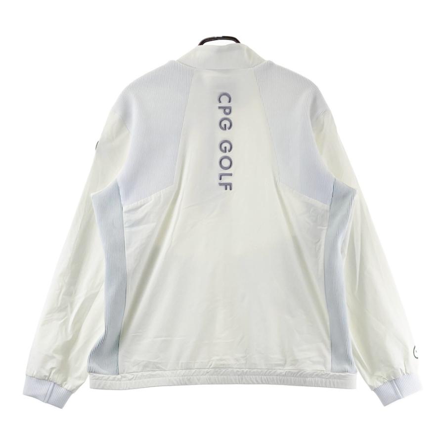 【新品】CPG GOLF シーピージーゴルフ 2103-25245 ブルゾン ホワイト系 3 ゴルフウェア メンズ_1