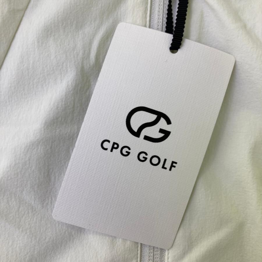 【新品】CPG GOLF シーピージーゴルフ 2103-25245 ブルゾン ホワイト系 3 ゴルフウェア メンズ_5