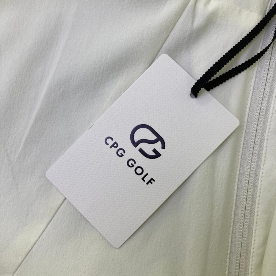【新品】CPG GOLF シーピージーゴルフ 2103-25245 ブルゾン ホワイト系 5 ゴルフウェア メンズ_4