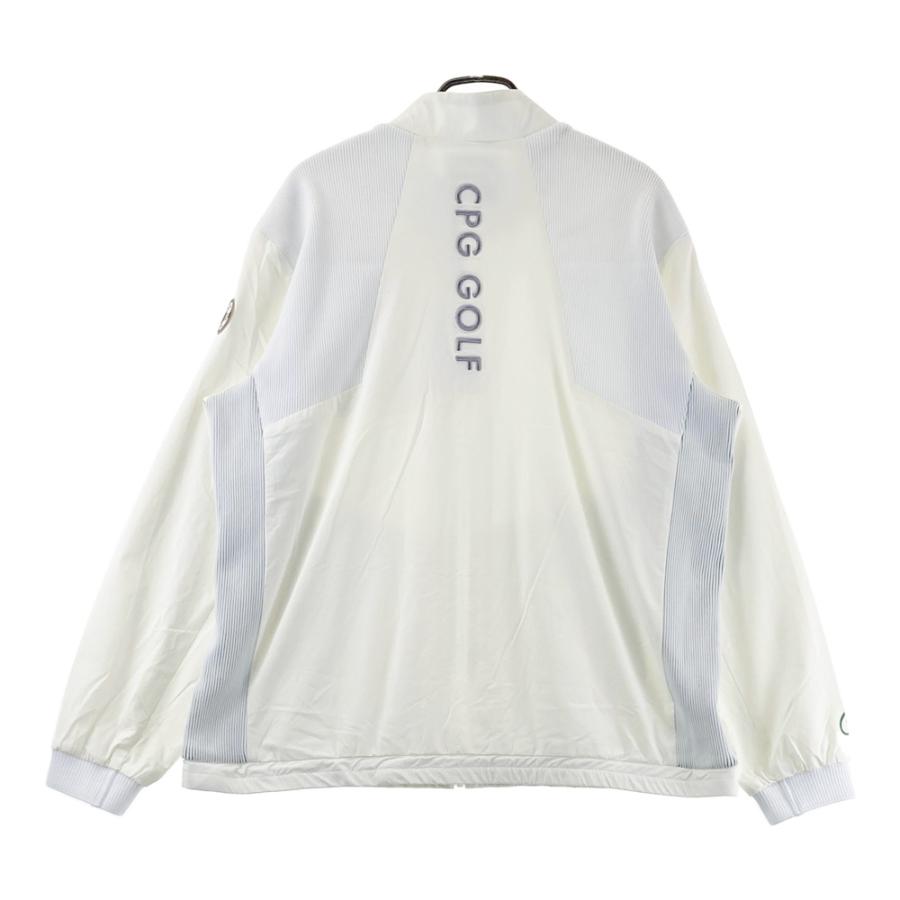 【新品】CPG GOLF シーピージーゴルフ 2103-25245 ブルゾン ホワイト系 5 ゴルフウェア メンズ_1