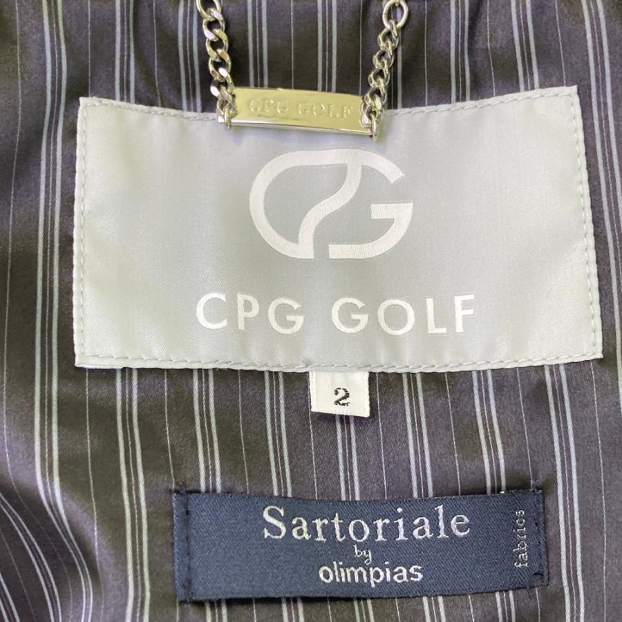 【新品】CPG GOLF シーピージーゴルフ 2202-24206 テーラードジャケット ネイビー系 2 ゴルフウェア メンズ_5