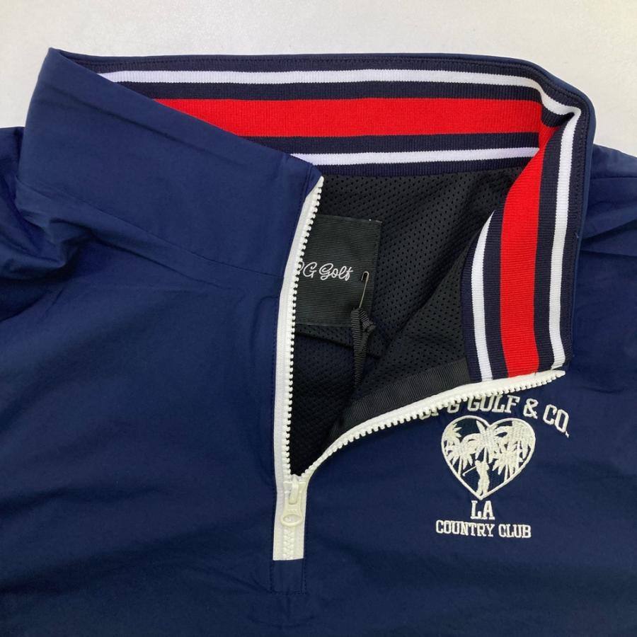 【新品】CPG GOLF シーピージーゴルフ 2203-25230 ブルゾン ネイビー系 5 ゴルフウェア メンズ_2