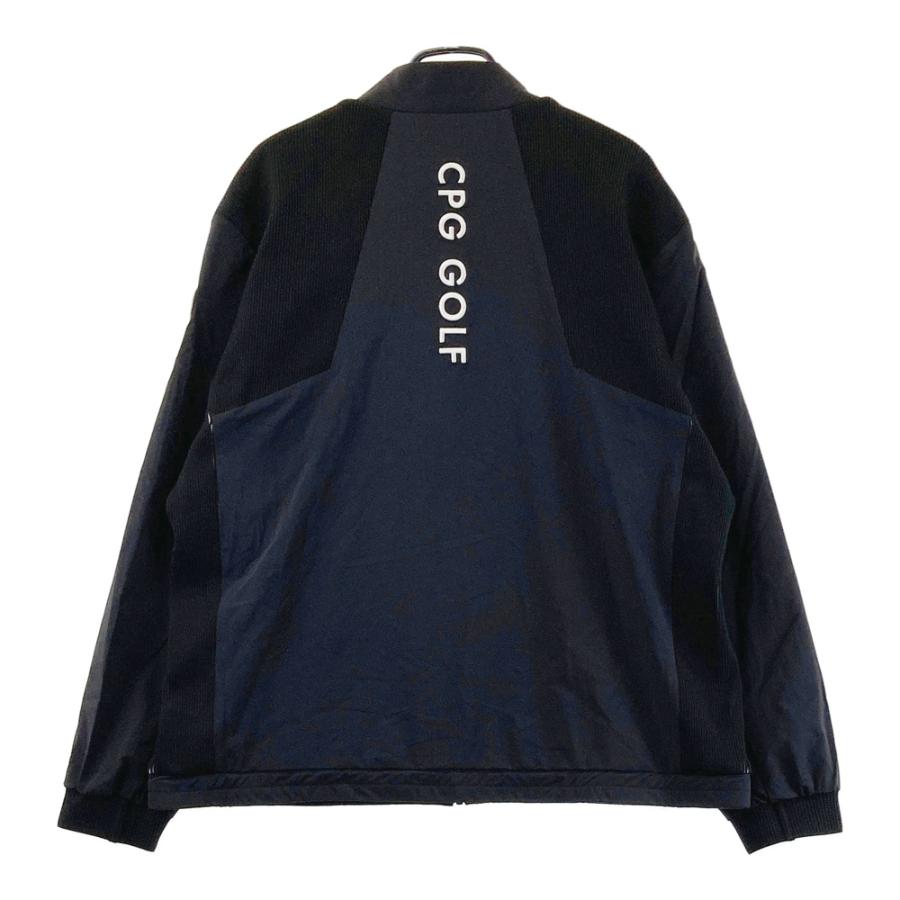 【新品】CPG GOLF シーピージーゴルフ 2103-25245 ブルゾン ブラック系 5 ゴルフウェア メンズ_1
