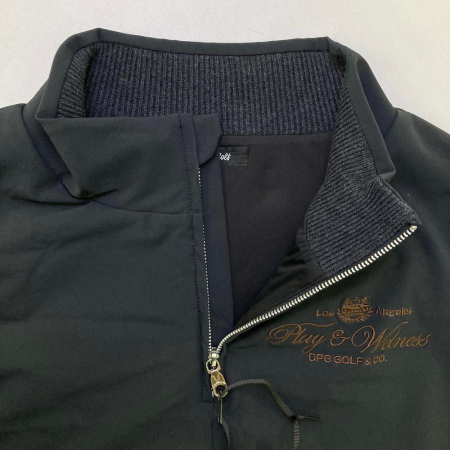【新品】CPG GOLF シーピージーゴルフ 2203-25238 ブルゾン ブラック系 2 ゴルフウェア メンズ_2