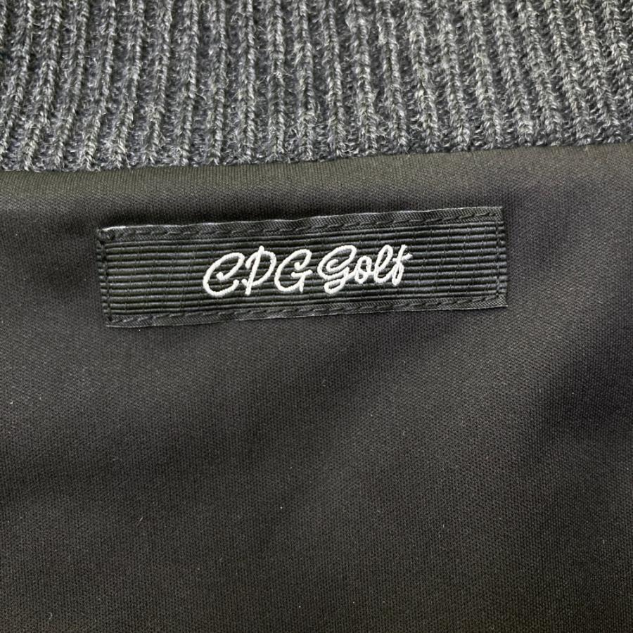 【新品】CPG GOLF シーピージーゴルフ 2203-25238 ブルゾン ブラック系 2 ゴルフウェア メンズ_6