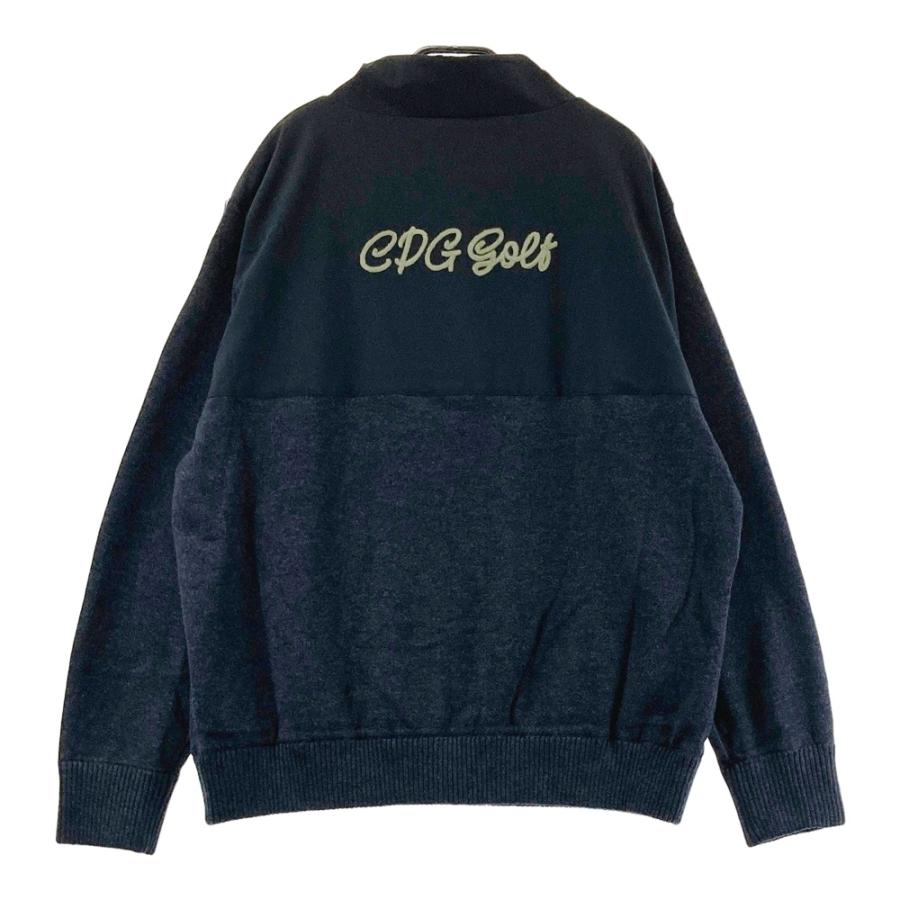 【新品】CPG GOLF シーピージーゴルフ 2203-25238 ブルゾン ブラック系 3 ゴルフウェア メンズ_1