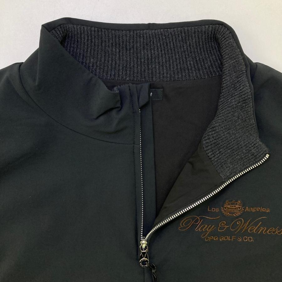 【新品】CPG GOLF シーピージーゴルフ 2203-25238 ブルゾン ブラック系 3 ゴルフウェア メンズ_2