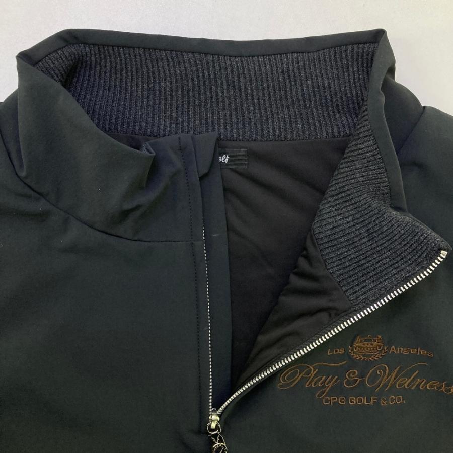 【新品】CPG GOLF シーピージーゴルフ 2203-25238 ブルゾン ブラック系 4 ゴルフウェア メンズ_2