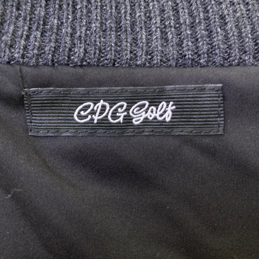【新品】CPG GOLF シーピージーゴルフ 2203-25238 ブルゾン ブラック系 4 ゴルフウェア メンズ_6