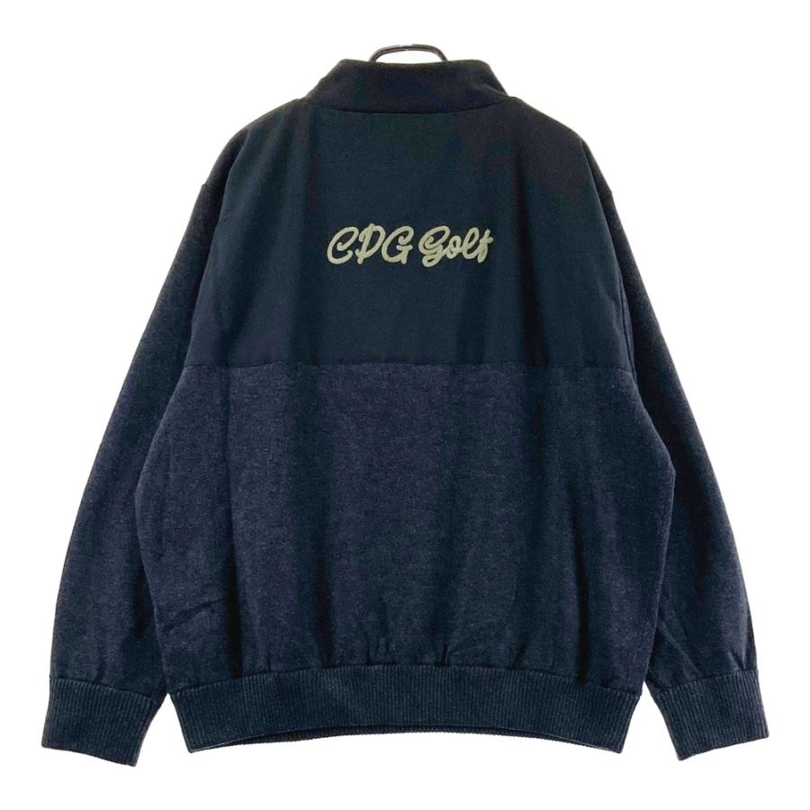 【新品】CPG GOLF シーピージーゴルフ 2203-25238 ブルゾン ブラック系 5 ゴルフウェア メンズ_1